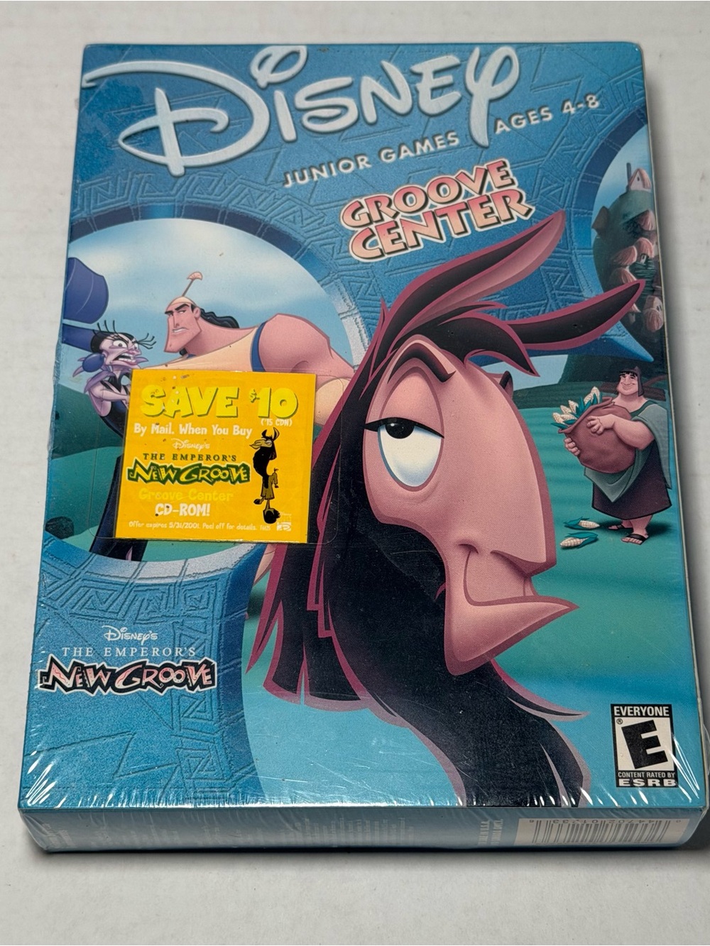NEW SEALED Disney Emperor’s New Groove Groove Center PC Game in Box 2000
